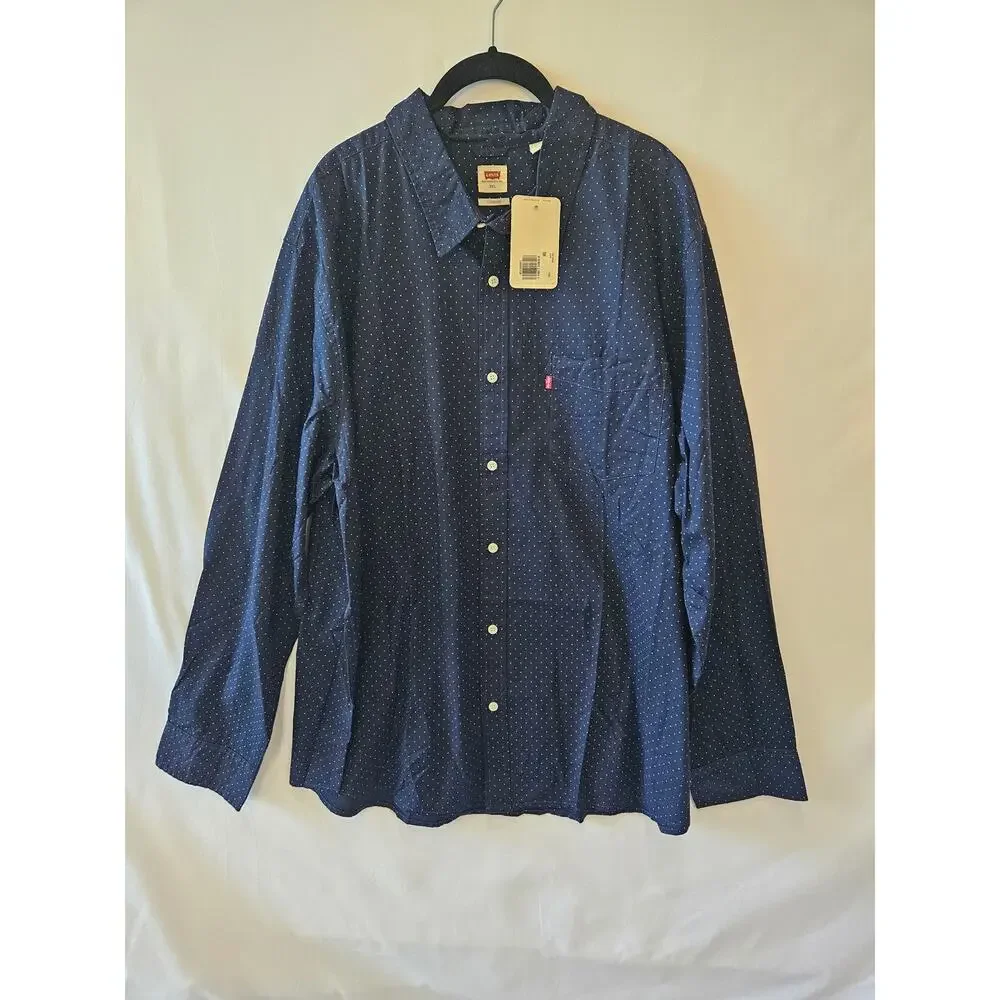 Levi's Shirts Casual Office Button Up Blue Green 3XL Bundle